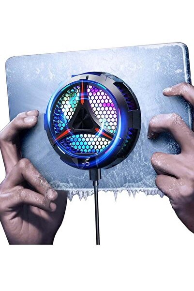 Generic Magnetic Tablet Cooler with Temperature Display (Universal, USB-Powered)