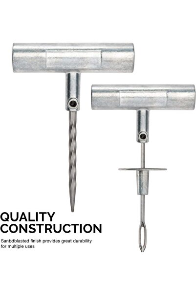 Generic TOOLUXE 50002L Universal Heavy Duty Tire Repair Kit - 35 Piece