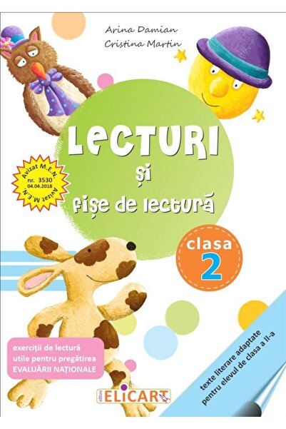 Editura Elicart Lecturi si fise de lectura pentru clasa a II-a. Su