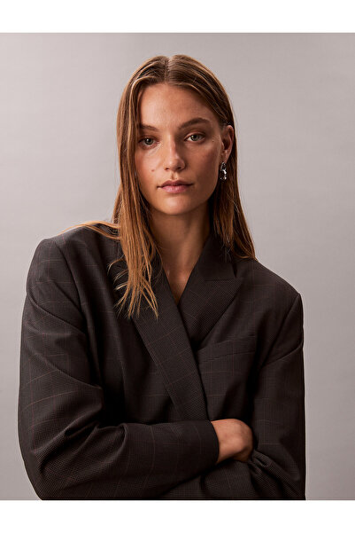 Calvin Klein Houndstooth Blazer