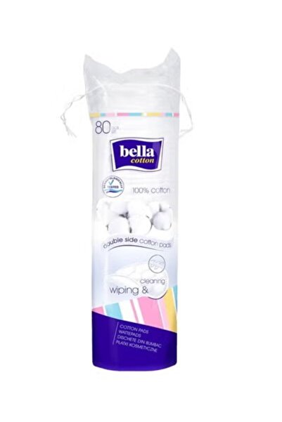 Bella Double-sided cotton pads, 80 pieces