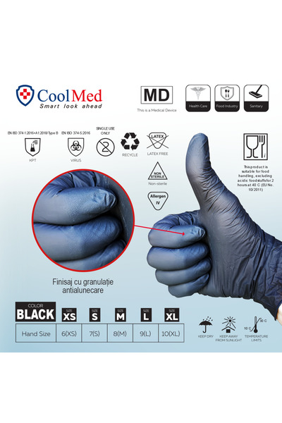 1 NITRILE EXAMINATION GLOVES