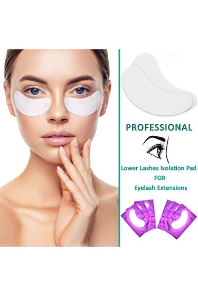 Globalstar ٥٠ زوجًا من ضمادات تحت العين - لاصقات جل خالية من الوبر لتمديد الرموش