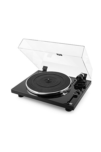 JVC Hi-Fi record player with AL-E534B needle, Bluetooth, 2 speeds, aluminum turntable, RCA output