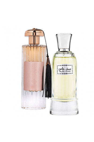 Al Wataniah His & Hers Set: Durrat al Aroos 85 ml + Musk Khas 100 ml