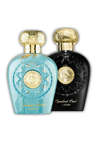 lattafa Set of 2 perfumes: Opulent Dubai 100 ml + Opulent Oud 100 ml