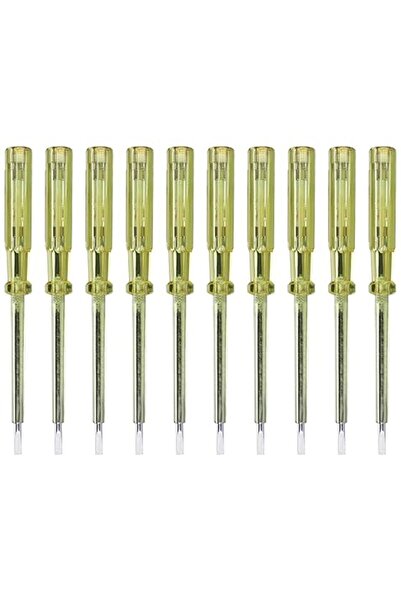 Raco Stanley Voltage Tester - Spark Detection Screwdriver, Yellow, 100-500V AC