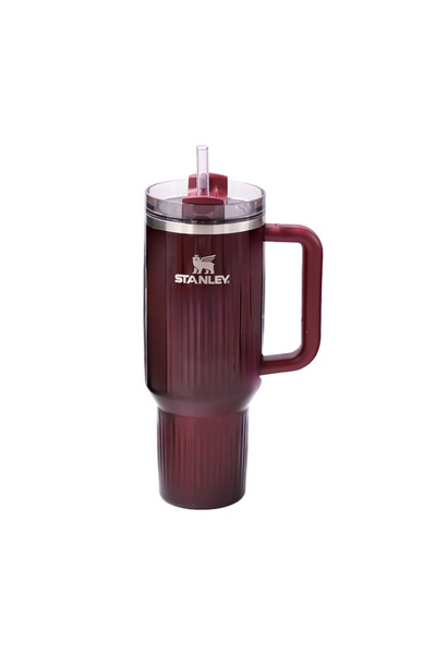 Stanley Quencher H2.0 Fluted Thermos with Straw 1.18 L Red