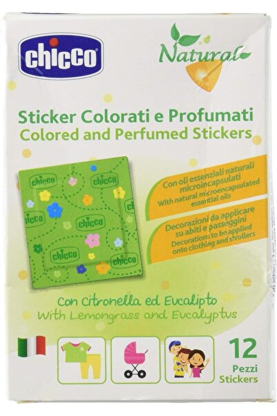 Chicco Colored and Perfumed Stickers 12 Pcs 3y+