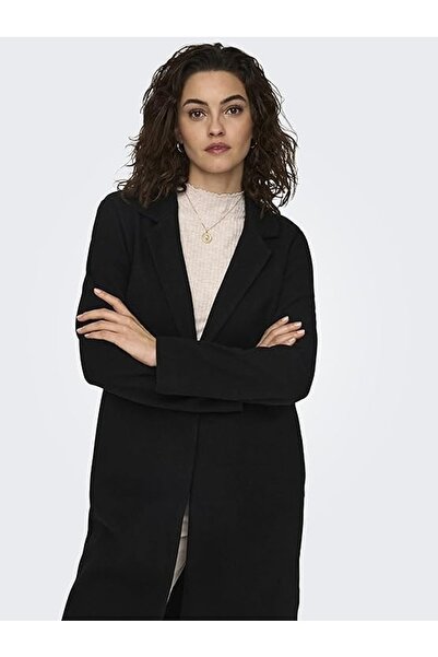 ONLY Classic coat made of Onlemma fabric, Black, S