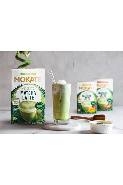 mokate Classic Matcha Latte, 6 Servings, 84g