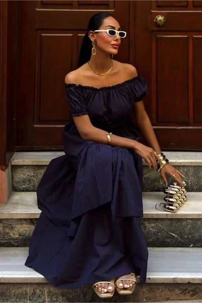 GENCULUS Gathered Crop Fold Detailed Ruffle Skirt Suit 10196