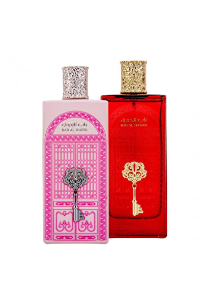 ARD AL ZAAFARAN Set of 2 perfumes: Bab Al Wardi 100 ml + Bab Al Hamra 100 ml