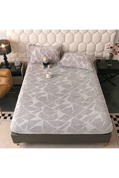 MHR Plush Cocolino Bed Cover 180×200 cm with 2 Pillowcases 50×70 cm (MHR-817)