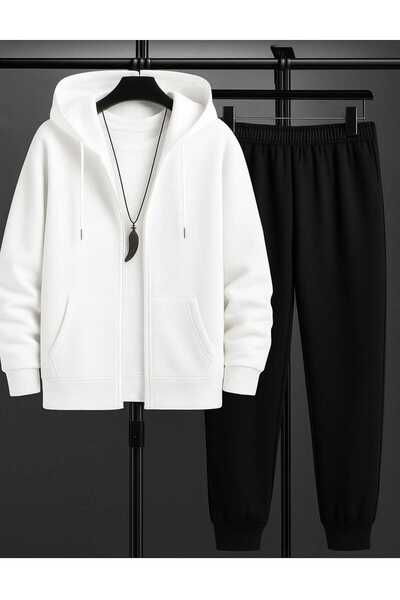 BRLKN Men's Hooded Jacket Tracksuit Set