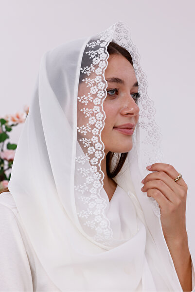 Mio Vero Women's Chiffon Special Lace Maternity Shawl