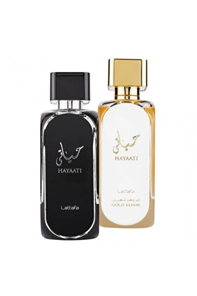 lattafa His & Hers Set: Hayaati 100 ml + Hayaati Gold Elixir 100 ml