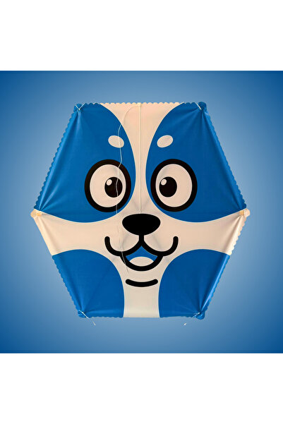 GÜLEN UÇURTMA Naylon Altıgen Uçurtma / Köpekcik