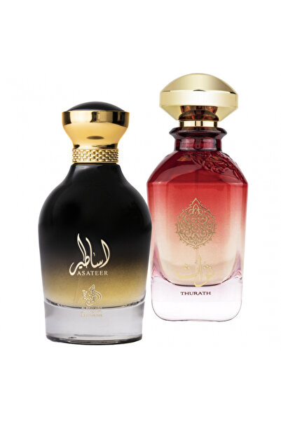 Al Wataniah Set for Him and Her: Asateer 100 ml + Thurath 100 ml by Al Wataniah