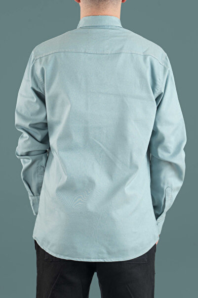 bombe Slim Fit Men's Denim Shirt