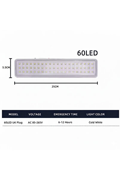 1st Rechargeable 60 LED Emergency Light