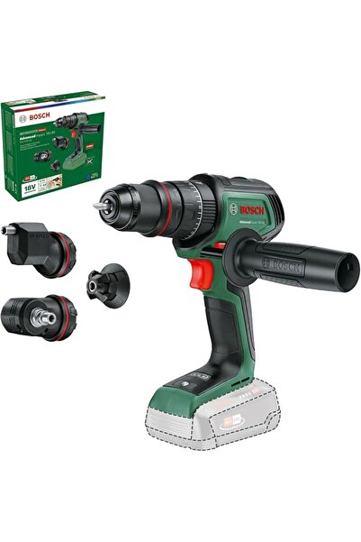 Bosch AdvancedImpact 18V-80 Quicksnap Solo Darbeli Matkap, Aküsüz, Set - Üç B...