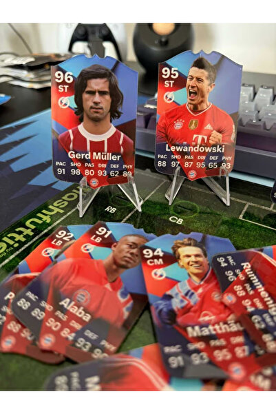 FLASHCARD Bayern Munchen Legends – Greatest of All Time Pack (Set de 21 Mini carduri)