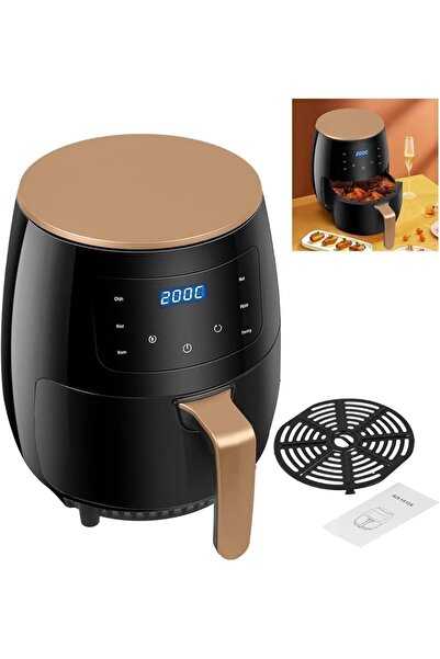 Cyber Air Fryer, 6L Capacity, Multifunctional, Digital Touch, 2400 Watts, Black
