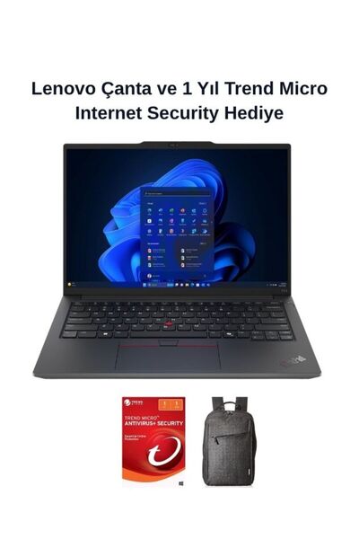 LENOVO E16 21MA008XTX11162432 Ultra7 155H 32GB 1TBSSD 16" WUXGA W11P Dizüstü ...