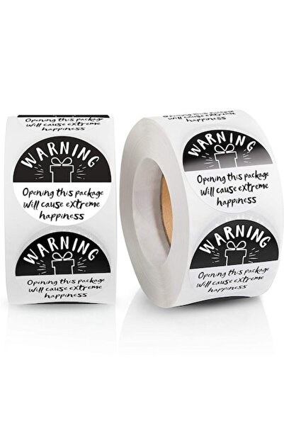 AdyMel Etichete adezive colorate 3,8 cm, set 2x500, durabile, negre