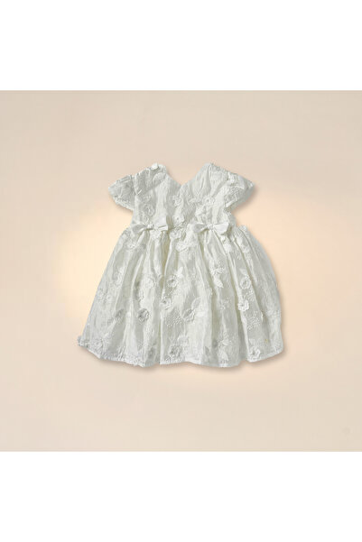 giggles Floral Embroidered Dress with Bloomers