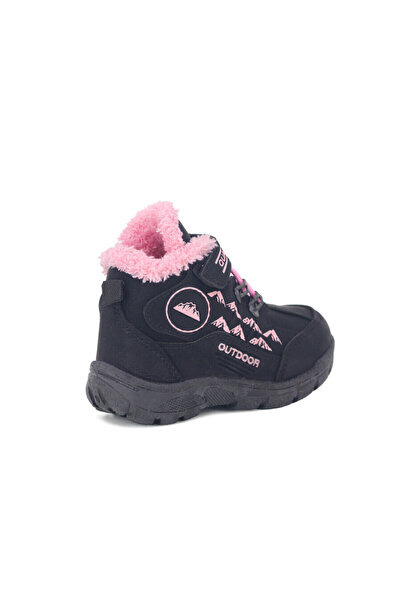 KEBBS Children's Boots with Waterproof Shell and Fur Inside