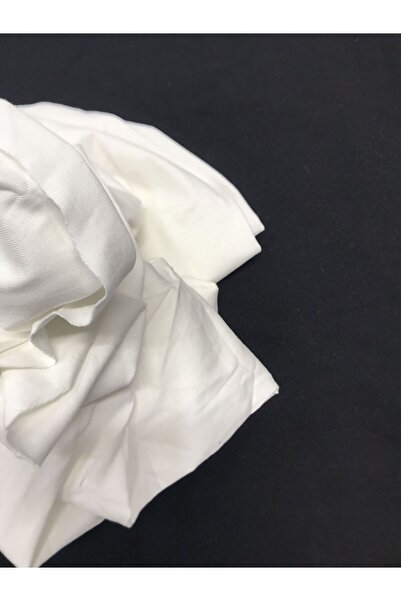 Yiğit Kumaş Single Jersey Fabric, Piece 70X200 cm Ecru Color