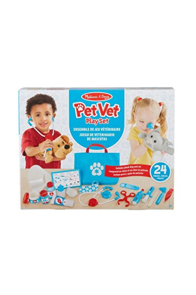 Melissa & Doug Σετ παιχνιδιού Melissa & Doug Veterinarian, 24 τεμάχια, πολύχρωμο