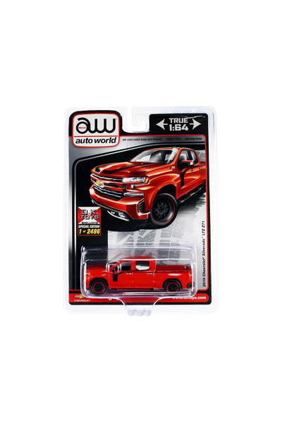 Chevrolet Auto World 1/64 2019 Silverado LTZ Z71