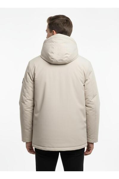 DYNAMO Men's Hooded Water Repellent Windproof Goose down Comfort Fit Coat