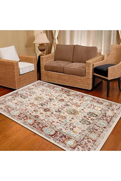 KEKE سجاد أمريكي عصري ناعم مضاد للانزلاق، 200×300 سم (قاع من القطن والكشمير ا...