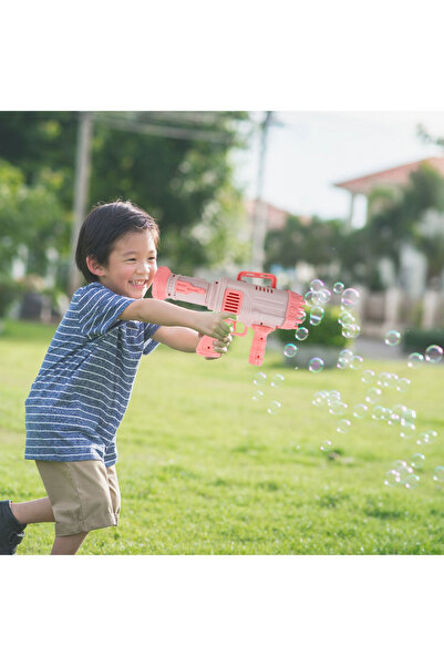 MalPlay Soap Bubble Toy with 32 generating nozzles, 27.5 x 15.5 x 7.5 cm, Bubble Pink