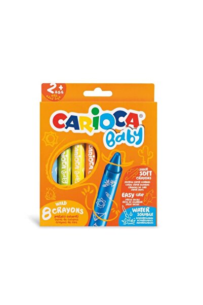 CARIOCA Baby 2+ Creioane colorate cu ceară sălbatică