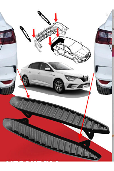 ARKA TAMPON ÇITASI TAKIM MEGANE IV 2016-2025