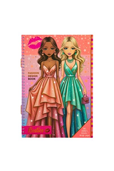 Besties Carte de design vestimentar, Cele mai bune prietene, Rochie elegantă