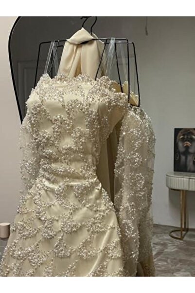 ADORA Full embroidered long evening dress