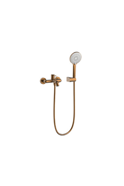 Creavit Ruby Banyo Armatürü E lDuşlu Brush Rose Gold RB2500BRG