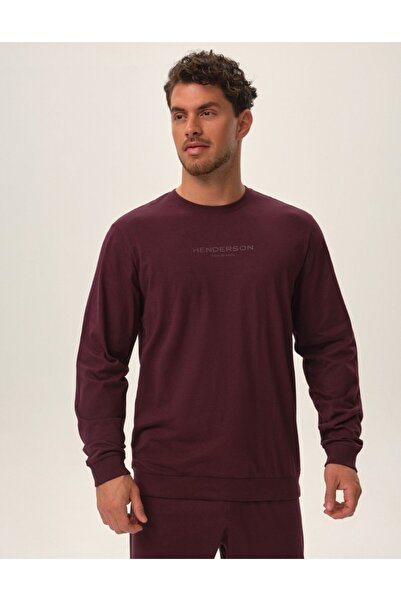 Henderson Men's Pajamas 2-Piece Set Relaxed Fit Long Sleeve Top Sweatshirt & Joggers Homewear | Kanyon