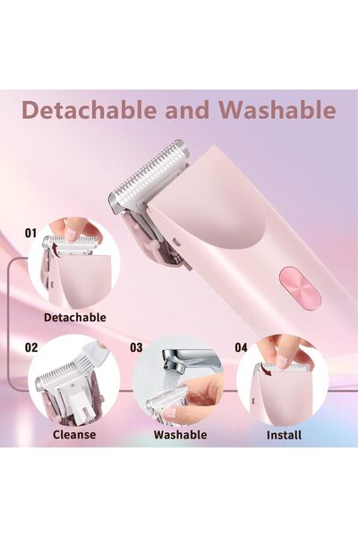 Generic ZGHQHCDRH Electric Shaver for Women - USB Rechargeable Wet & Dry Bikini/Leg/Arm Trimmer