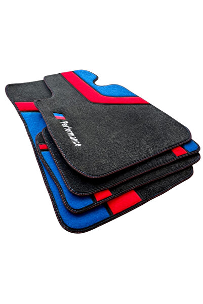 GenelTedarik Oto Halı Paspas Seti BMW 3 E36 Sedan Coupe (1992–1998) Uyumlu | Sport | Kaymaz & Şık Tasarım