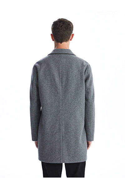 LC Waikiki Standard Fit Jacket Collar Men's Stamp Coat