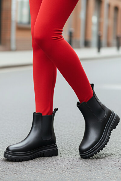 FAYMAZ Αδιάβροχες χειμερινές μπότες με επένδυση από γούνα, ραμμένες από καουτσούκ, ορθοπεδικές με ψηλή σόλα, εγγυημένες χειμερινές μπότες iarnă