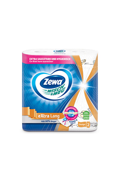 Zewa Kitchen Paper Towel, 2-ply, 2 pieces