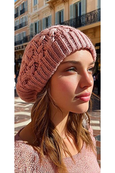 LAGRANZE Beretă de pictor tricotată cu două straturi